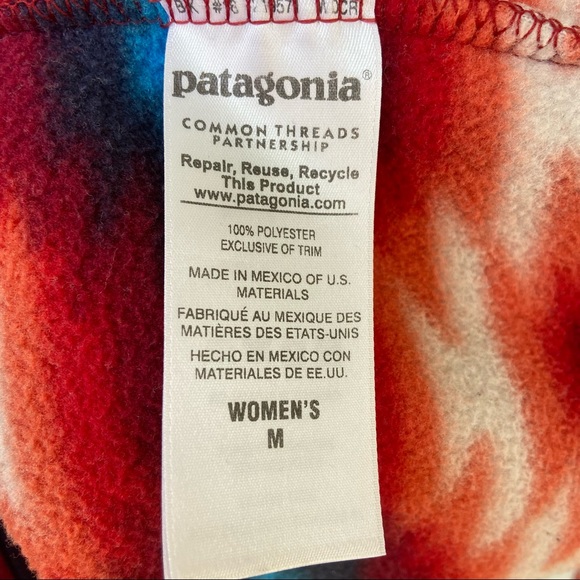Patagonia Synchilla Wild Desert Snap-T Aztec Size MEDIUM - Picture 5 of 6